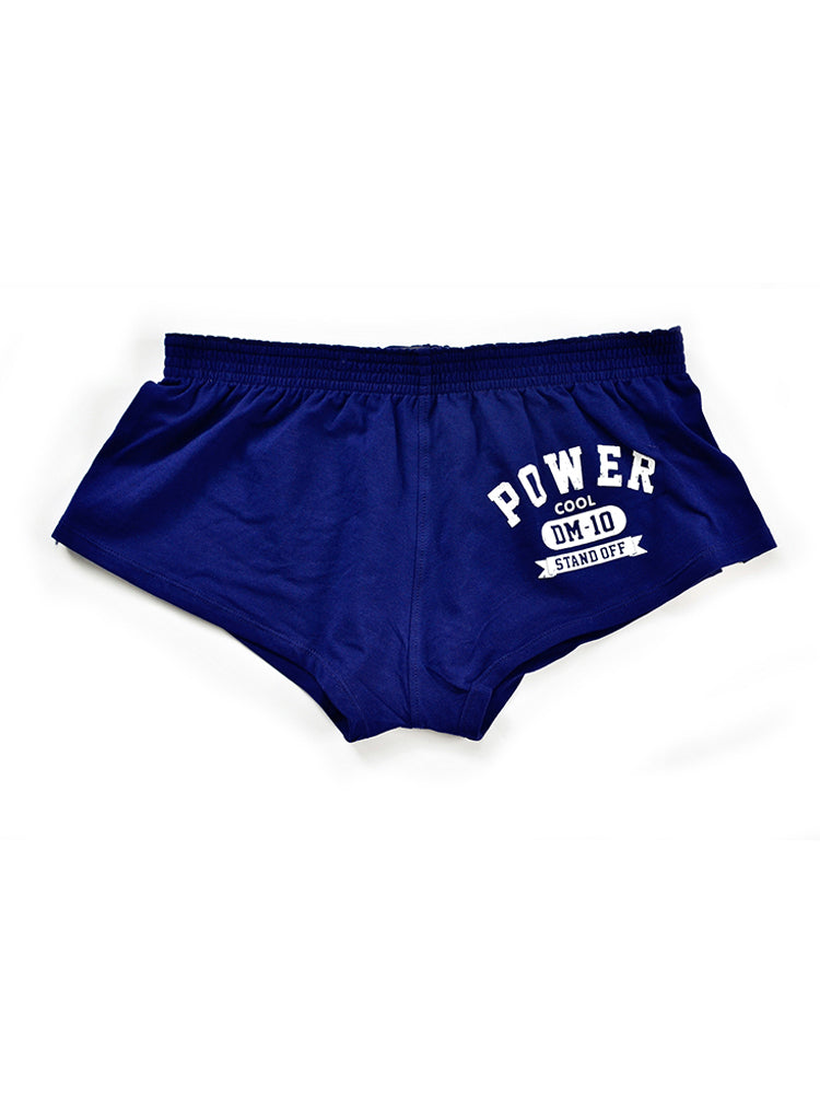 2-pack Men's DM Printed Lettering Low Waist Sexy Cotton Boxer Shorts