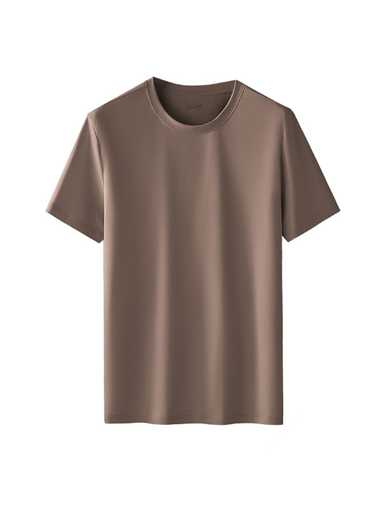 Men's Casual Anti-Bacterial Versatile Round-Neck T-Shirt