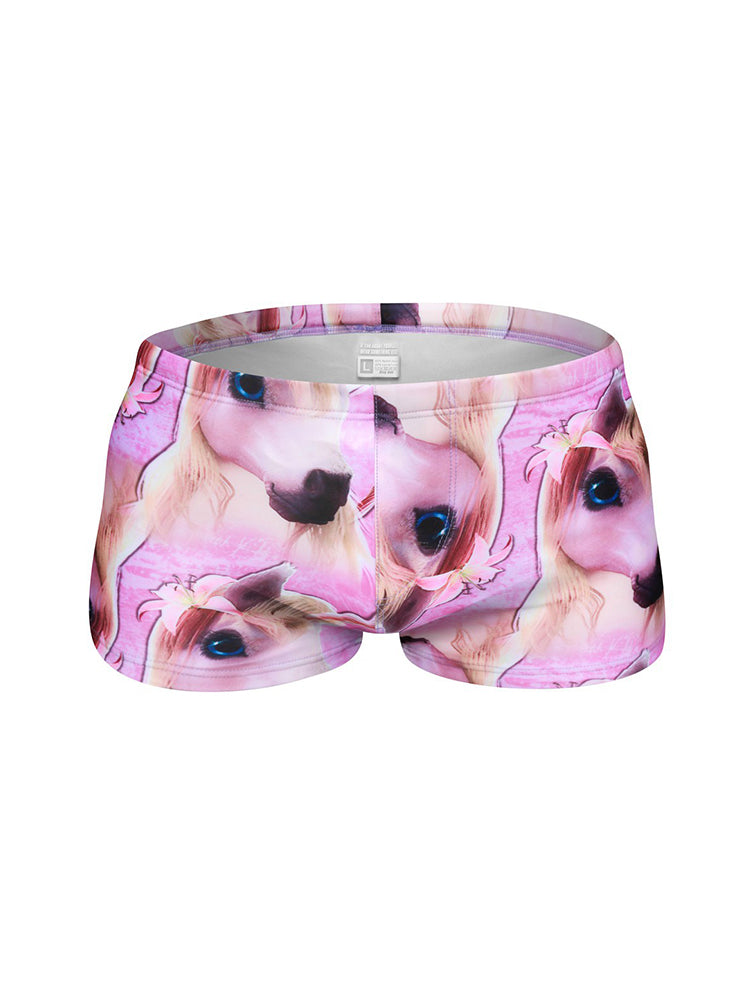 Men's Sexy Trendy Back Pocket Swim Trunks