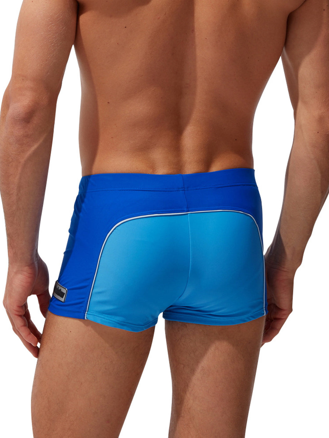 Men's Smooth Wave Swim Trunk With Drawstring