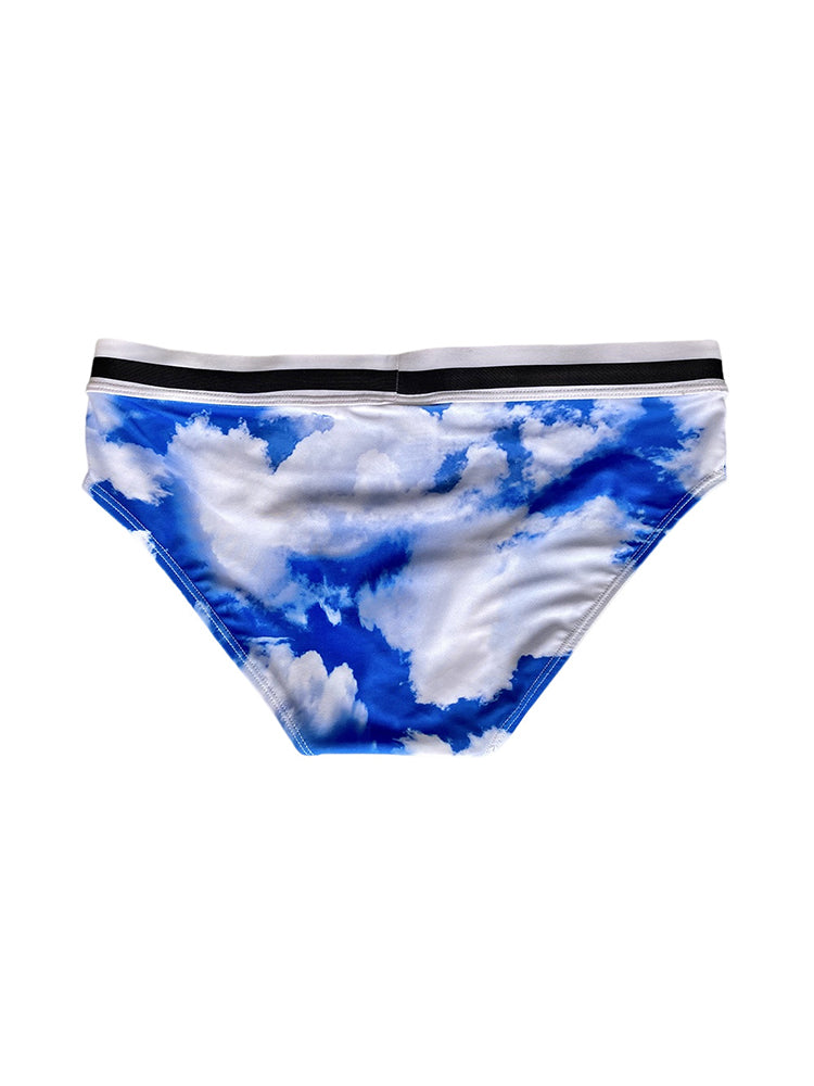 Men's Low-Rise Casual Holiday Swim Briefs