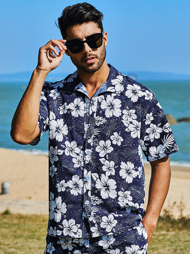 Men's Beach Summer Holiday Patterned Sets