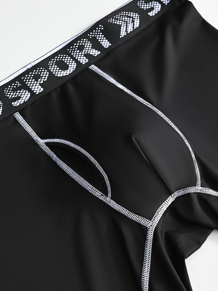 5 Packs of Men's Sports Fitness Training Quick-drying Tight Shorts