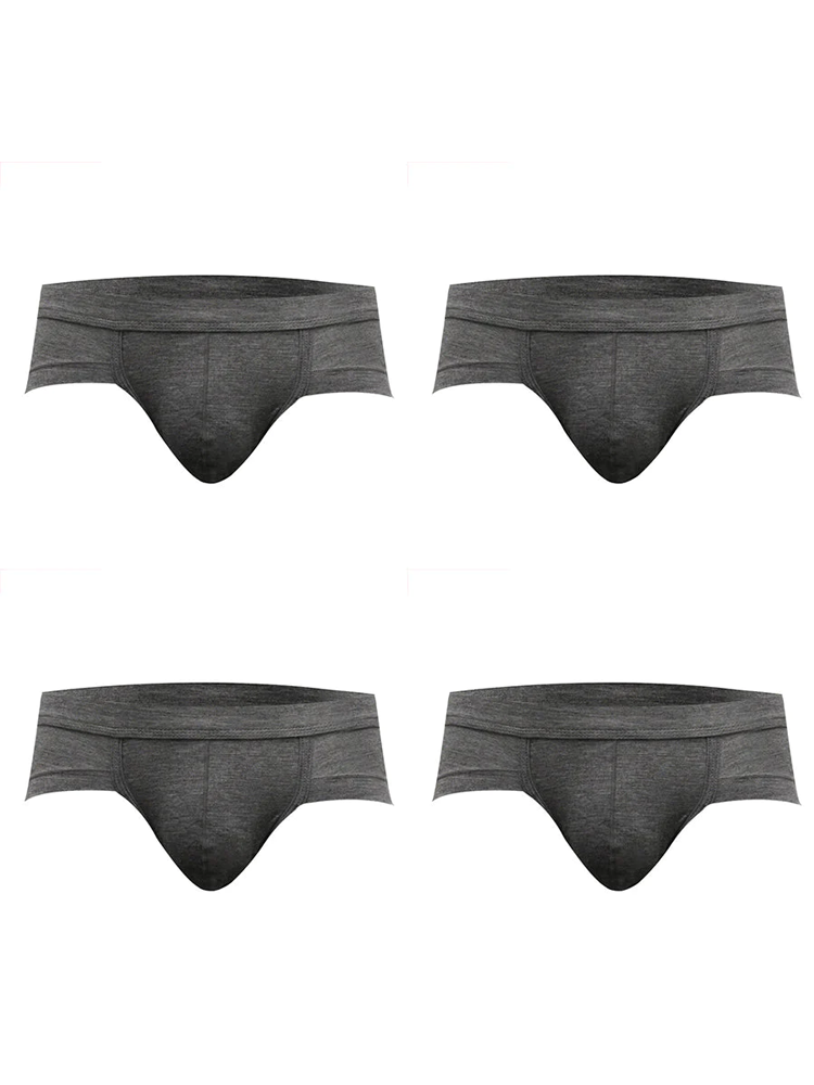 4 Pack Modal Soft Breathable Support Pouch Underwear