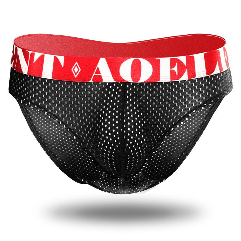 Men's U Convex Pouch Mesh Breathable Briefs