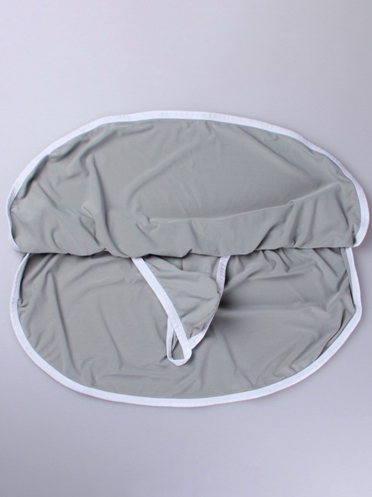Men's Sexy Side Split Boxers With Support Pouch