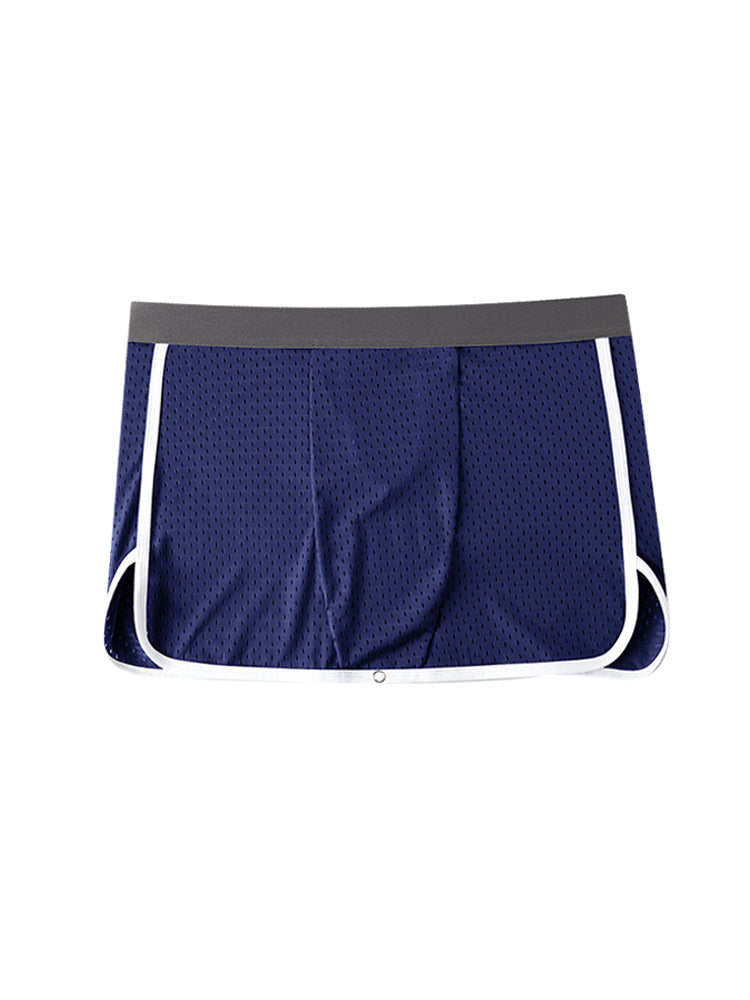 2 Pack Men's Button Casual U-Shaped Roman Skirt Dual-Purpose Arrow Pants Underwear