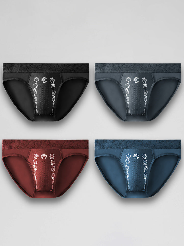 アニオンピットマッサージ通気性ブリーフ下着