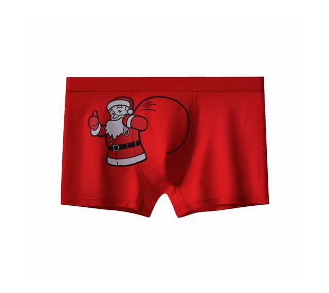 Santa’s Sack Boxer 60s Modal Briefs-The Christmas Boxer Briefs