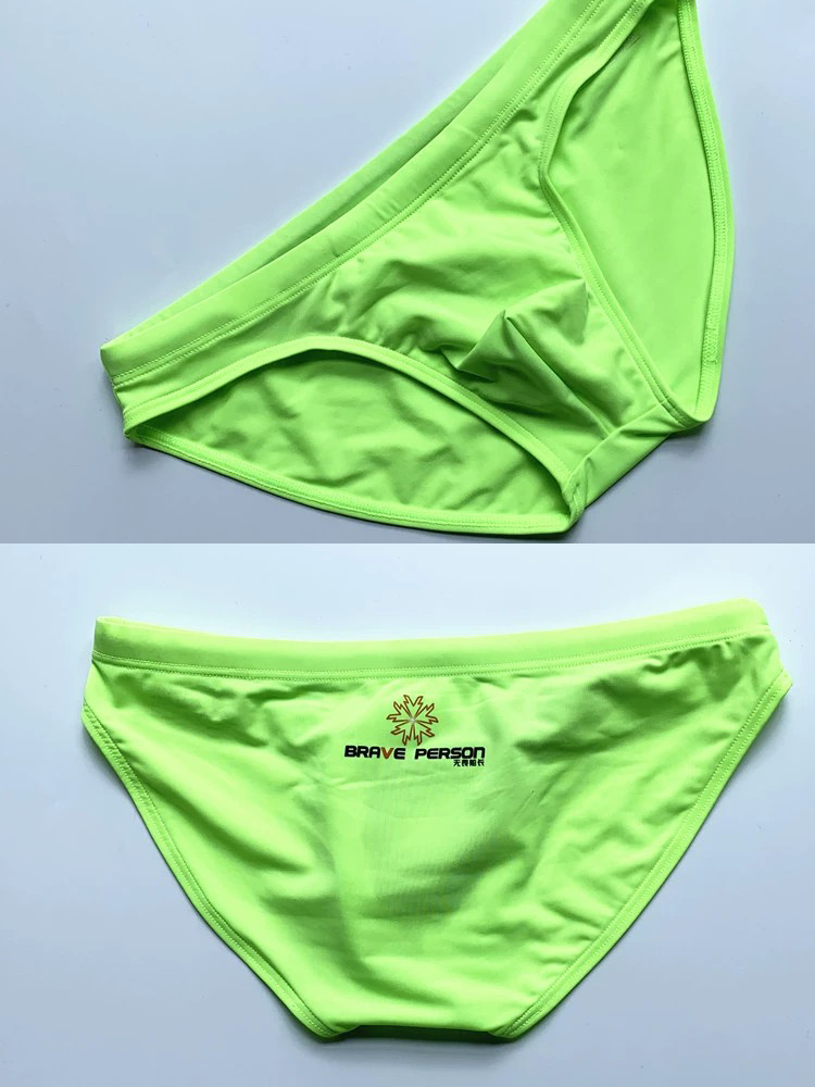 Men's Sexy Low-rise Swim Briefs with Drawstring
