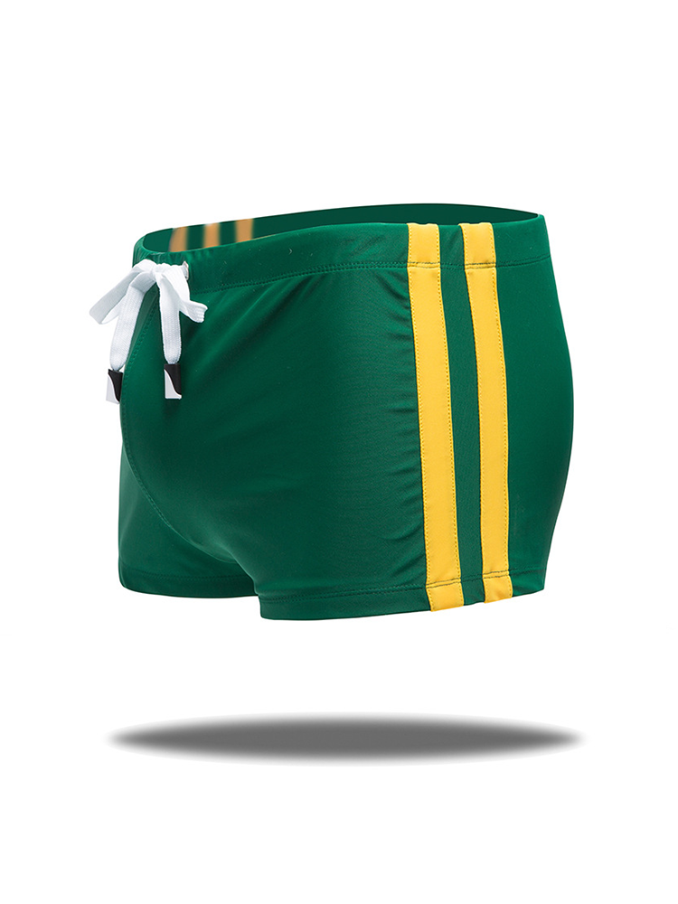 Men's Athletic Swim Trunks with Removable Pad