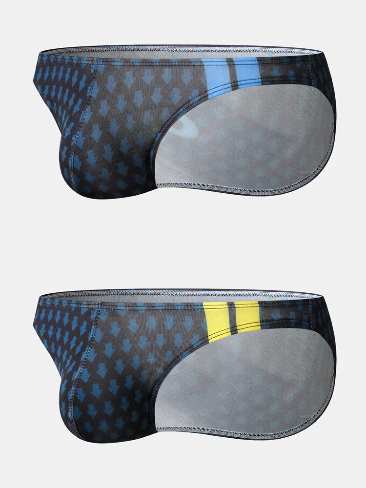 2-Pack Men's Letter Printed Sexy Underwear