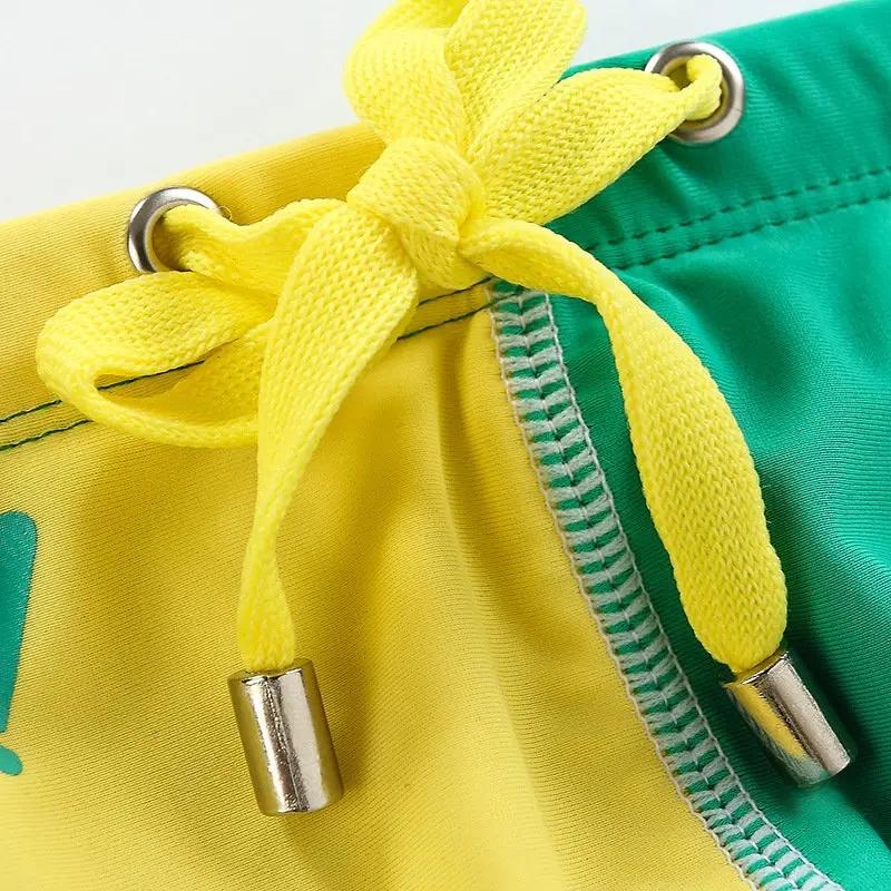 Men's Spell Color Drawstring Swim Briefs