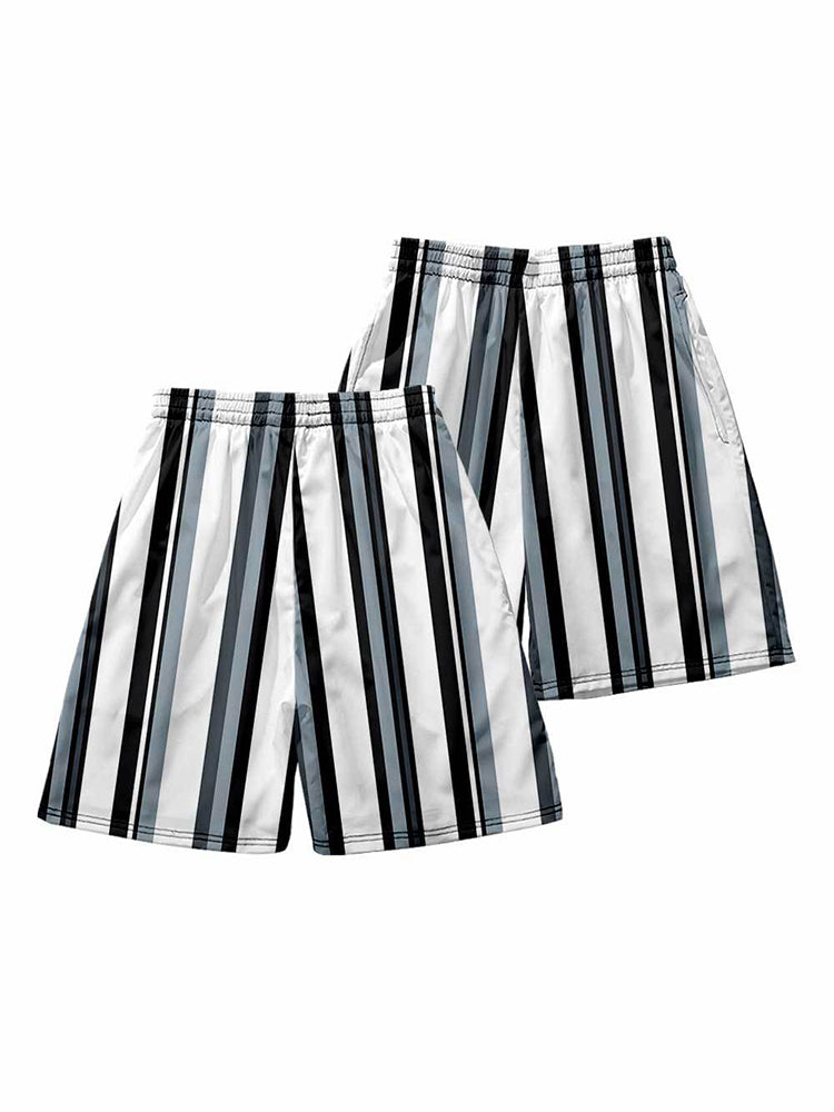 Mens Classic Loose Holiday Beach Board Shorts