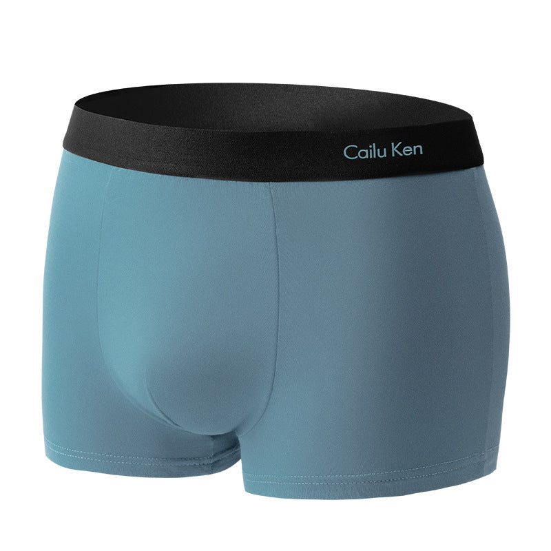 メンズ モダール 通気性 ソリッド ボクサーブリーフ