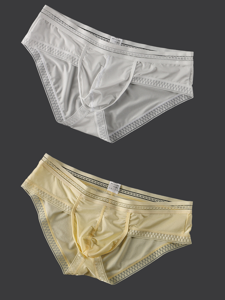 Men's Sexy Hollow Low-rise Briefs