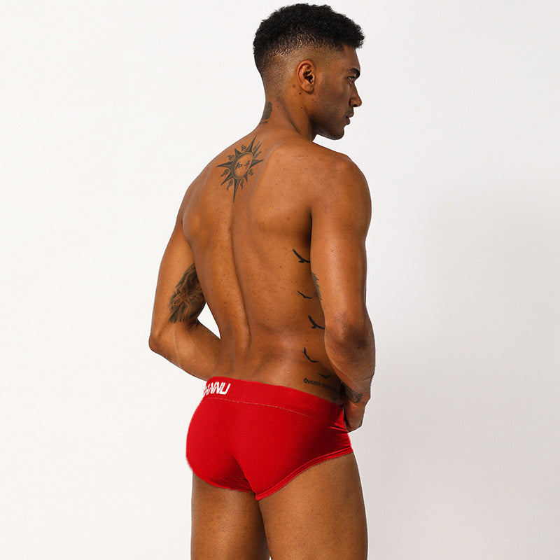 2 Pack Cotton 3D Large Pouch Men's Underwear