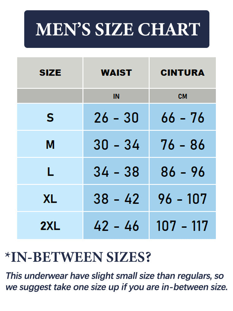 2 Pack Men's Large Pouch Casual Underwear