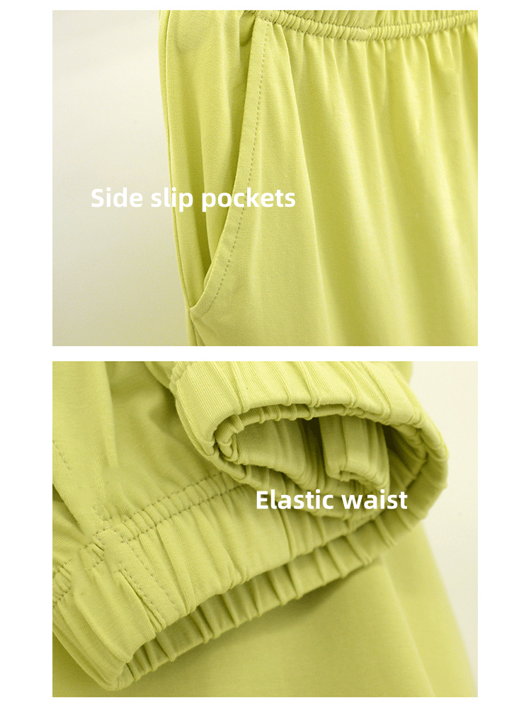 Comfortable Modal Cotton Long Sleeve Couple Pajama Set