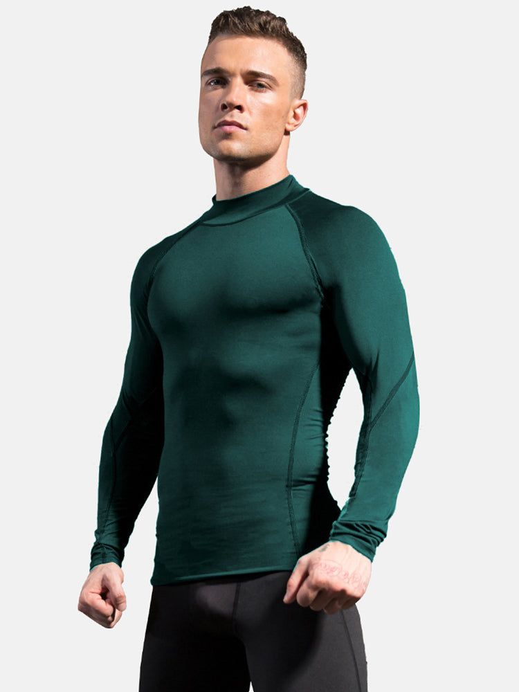 Men's Quick Dry Stretch Sports Long Sleeve
