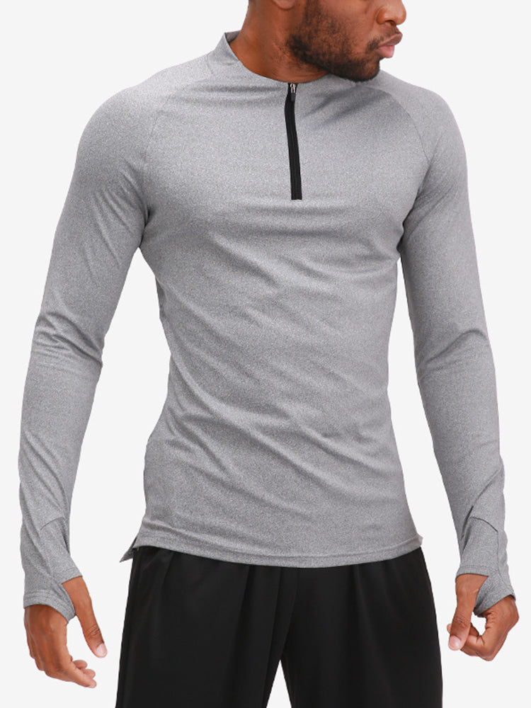 Men's Outdoor Sports T-Shirt with Long Sleeves