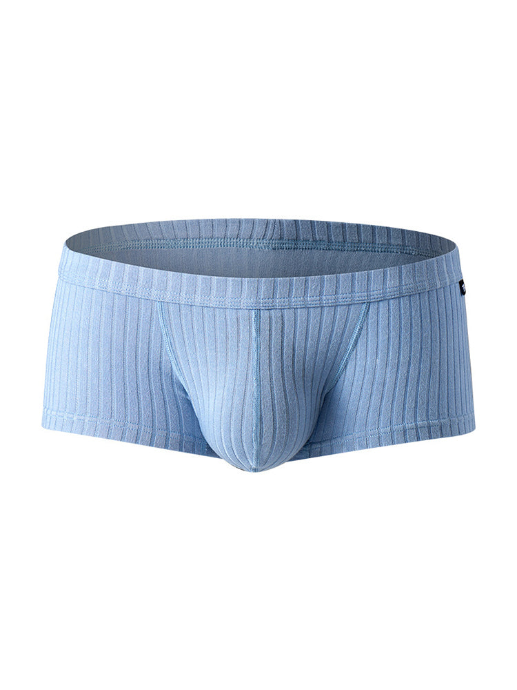 Men's Threaded Fabric U-Raised Low Rise Trunks