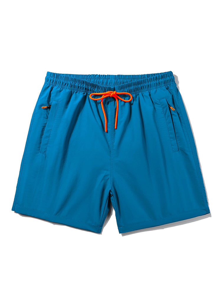 Men's Quick-dry Swim Shorts with Pocket