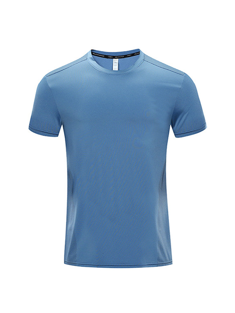 Men's Breathable Crew Neck Mesh T-shirt