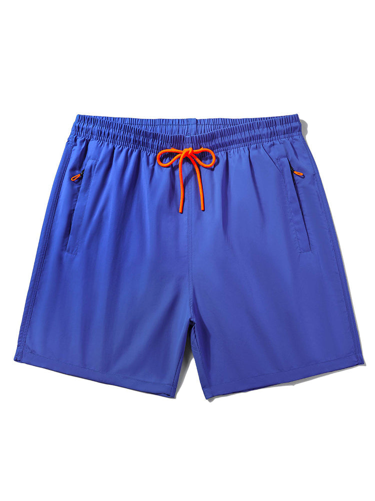 Men's Quick-dry Swim Shorts with Pocket