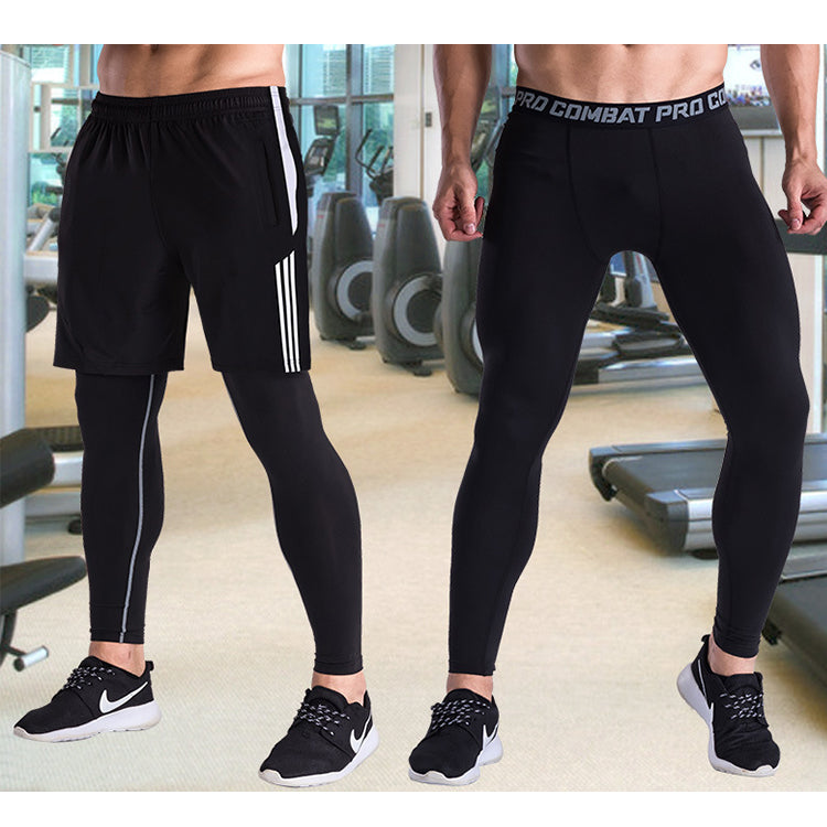 Men's Quick-drying Fitness High Stretch Leggings