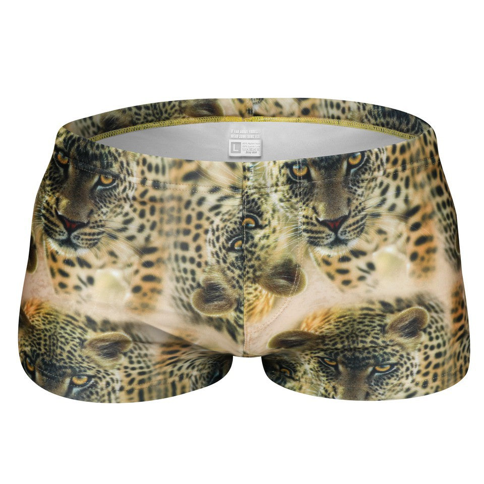 Mens Printed Quick Drying Surf Stretch Swim Trunks