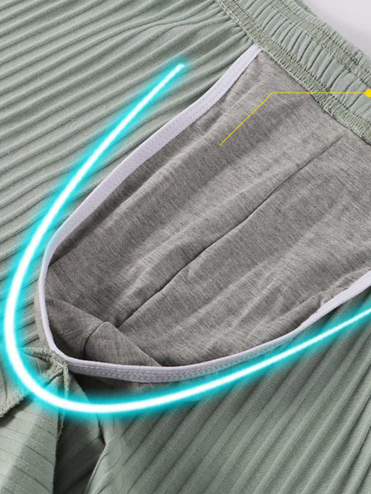 Men's Soft Cotton Woven Boxer Shorts