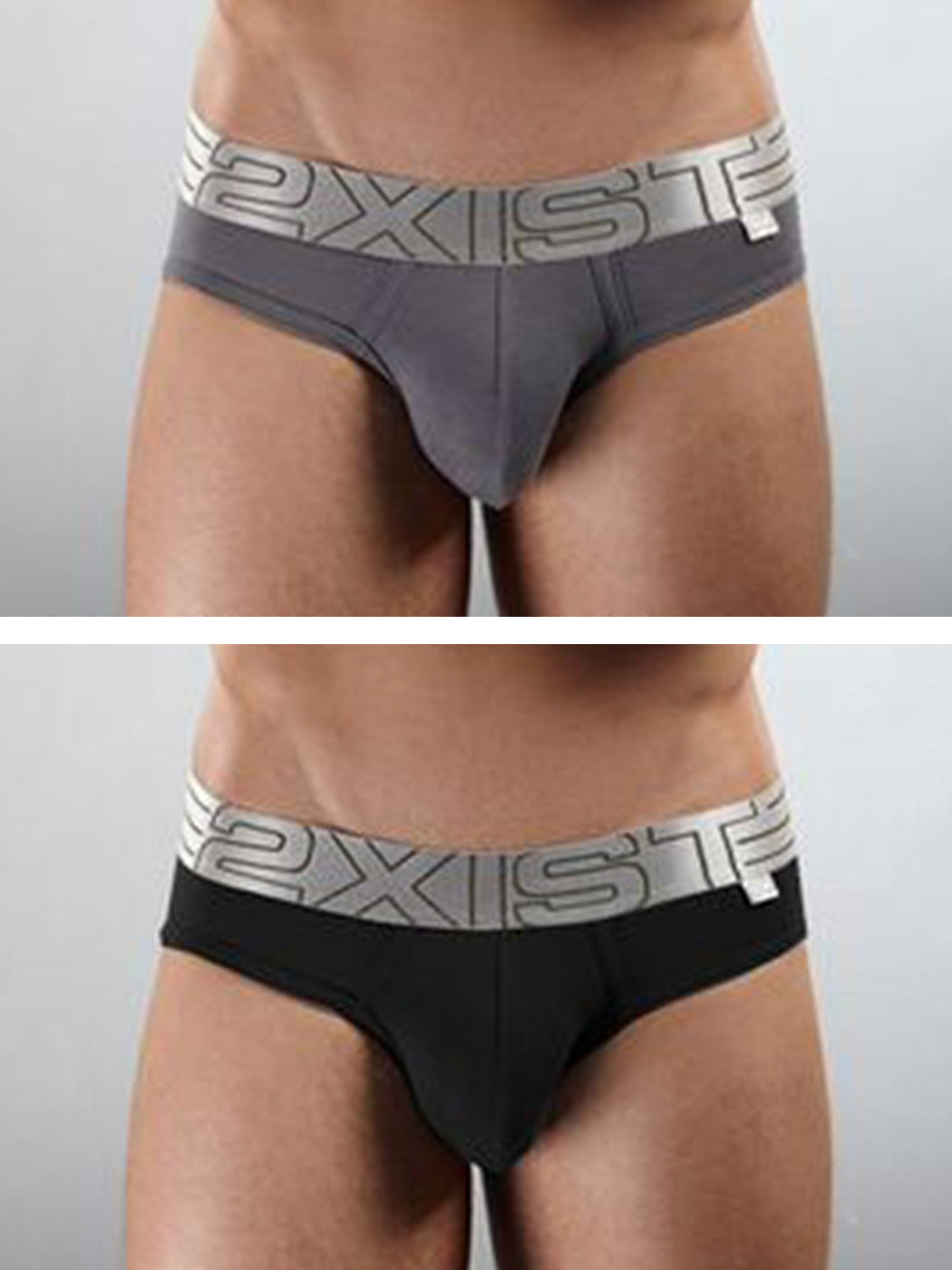 2 Pack Men's Lift No-Show Briefs