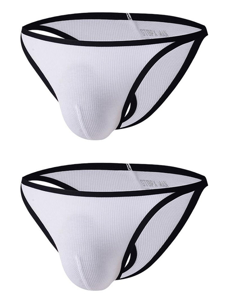 Men's Low-Rise Sexy U-Convex Thong And Briefs