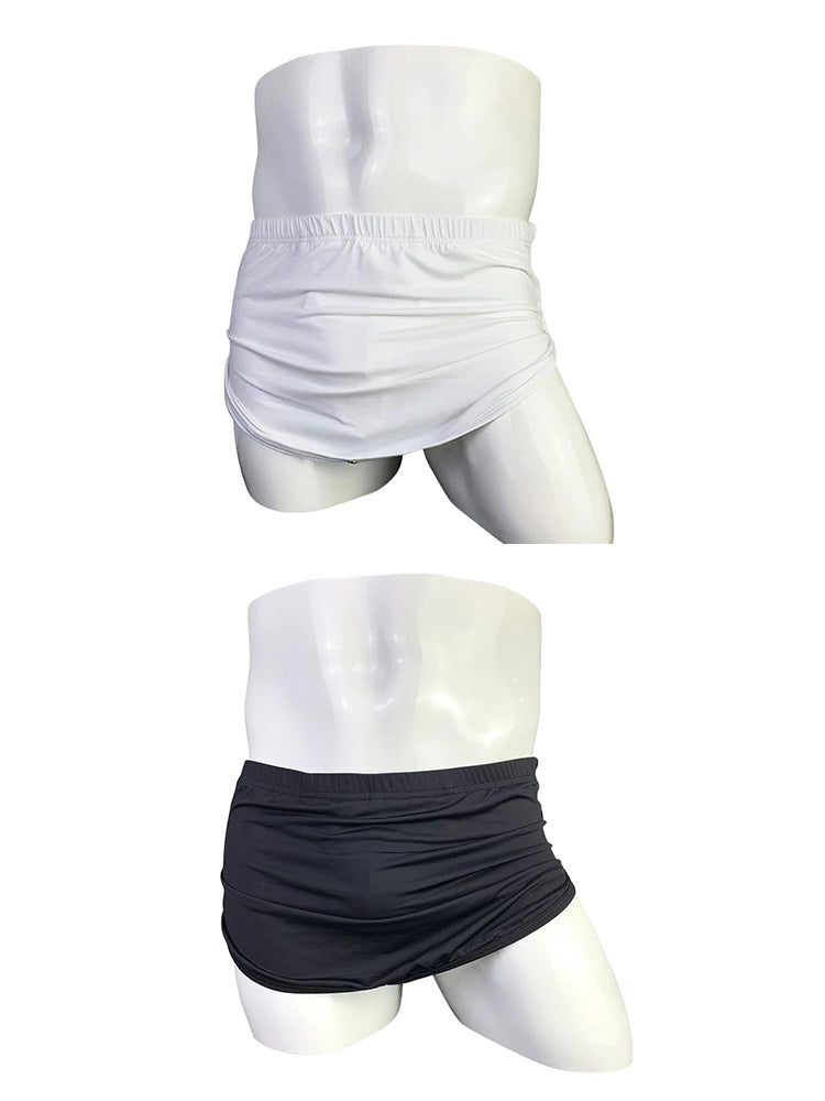 Men's Detachable Ice Silk Underwear Home Pants