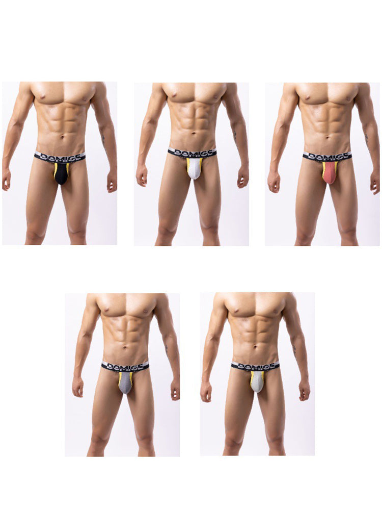 Men's Sexy Sidecut Briefs with Spacious Pouch