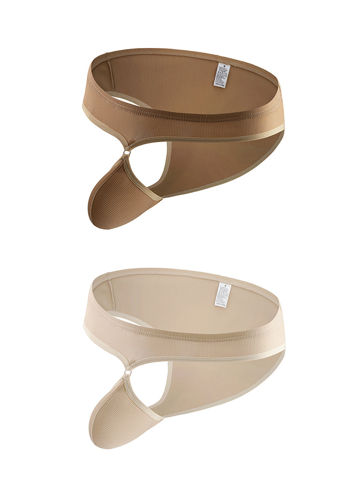 Men's Low Rise Sexy Hollow Pocket Briefs