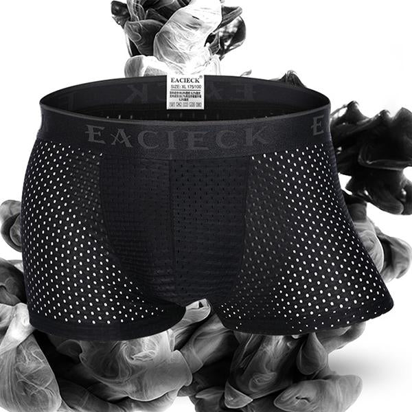 Men's Mesh Thin Ice Silk Underwear