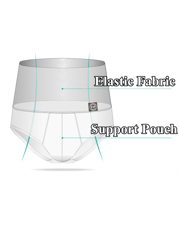 Men's High-rise Abdomen Compression Briefs