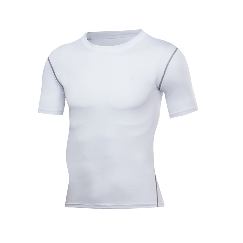 Men's Short-sleeved Tights Fitness Quick-drying Breathable T-shirt