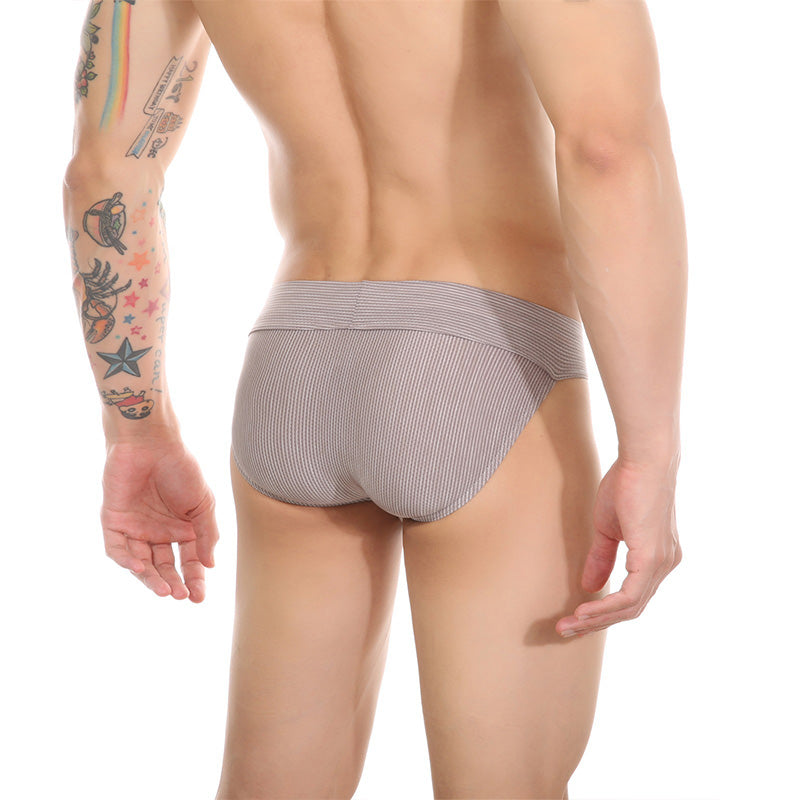 Men's High-Rise Underwear. Breathable and Comfortable. Triangular Waist