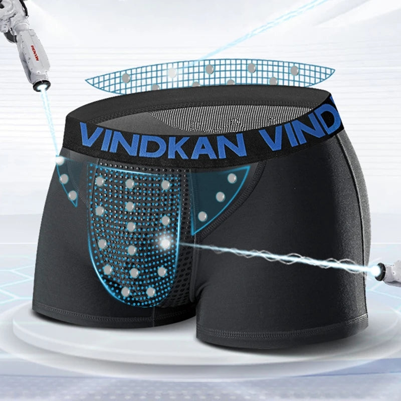 メンズ 機能性モダール 通気性ボクサーブリーフ