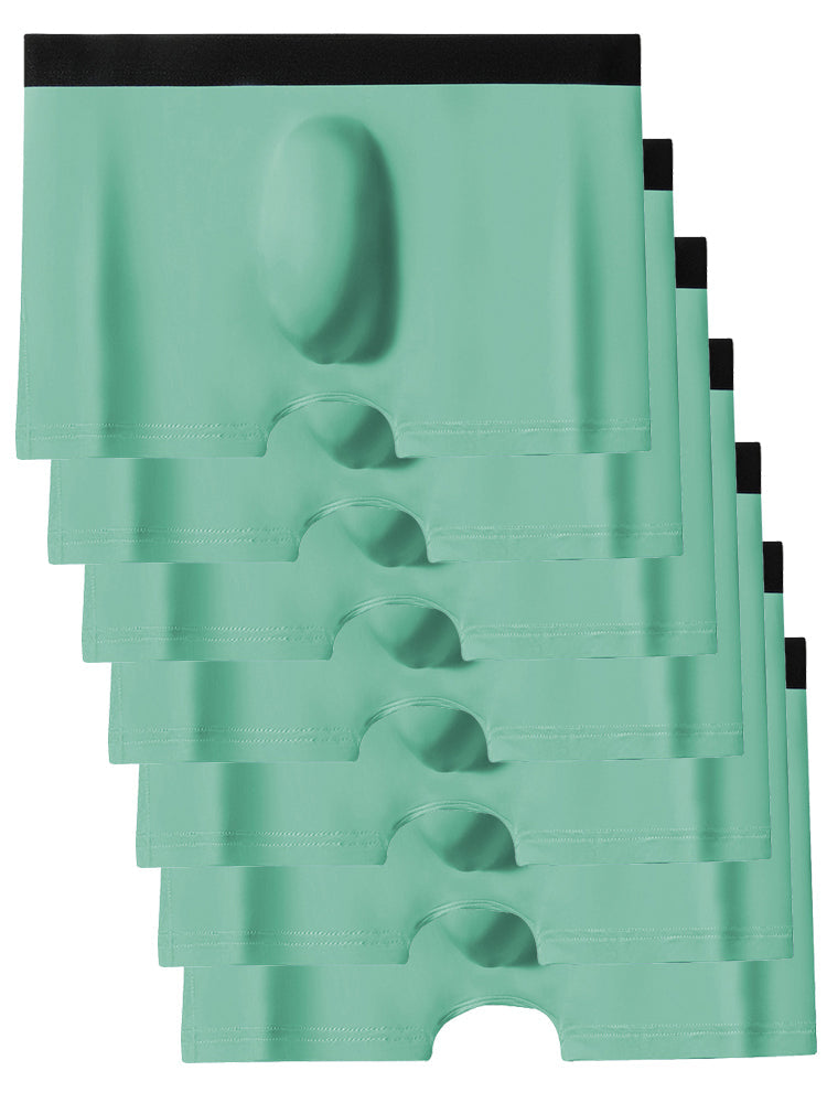 7 Pack Ball Support Seamless Men's Trunks