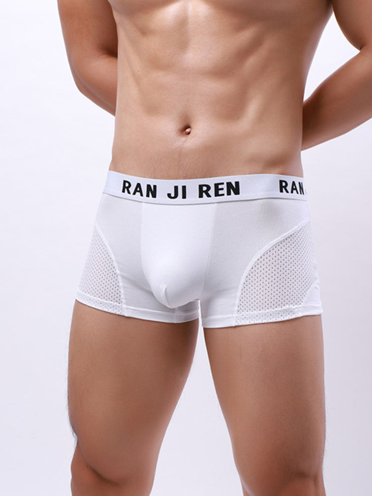 3 Pack Men's Minimalist Cool-Touch Cotton Trunks