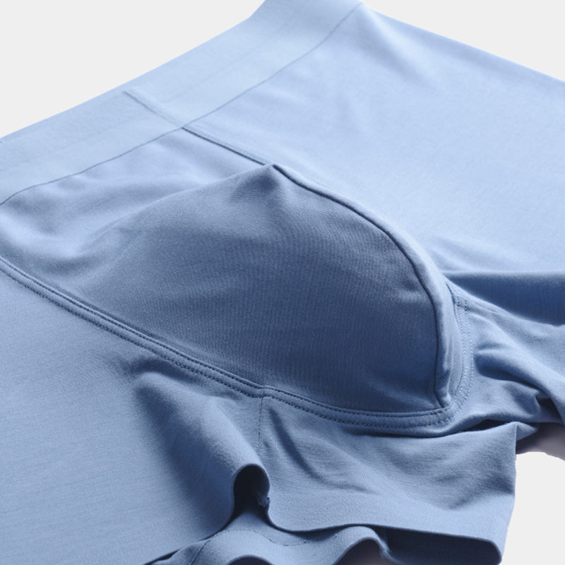 快適なプレーンモダールボクサーブリーフ。男性用快適な下着。