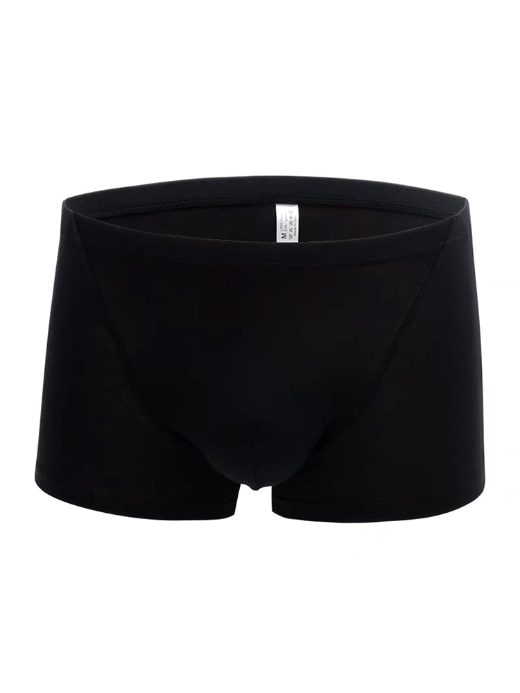 3-pack Men's Bamboo Fiber U-pouch Boxer Briefs