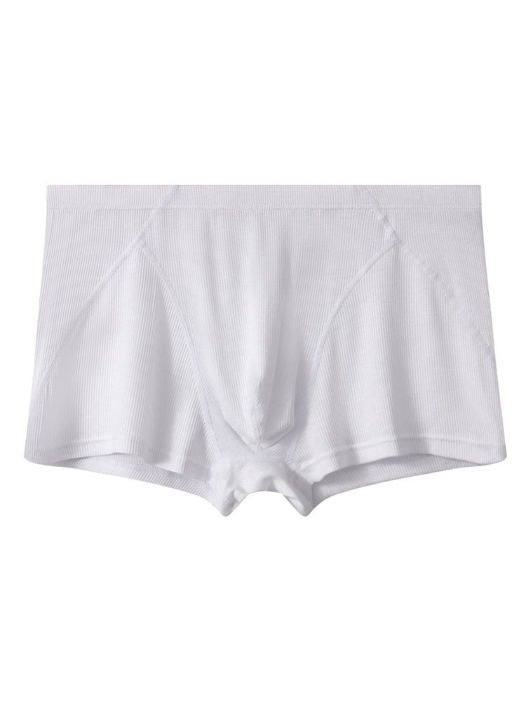 3 Pack Men's Breathable Comfort U-Shaped Raised Pocket Ribbed Briefs