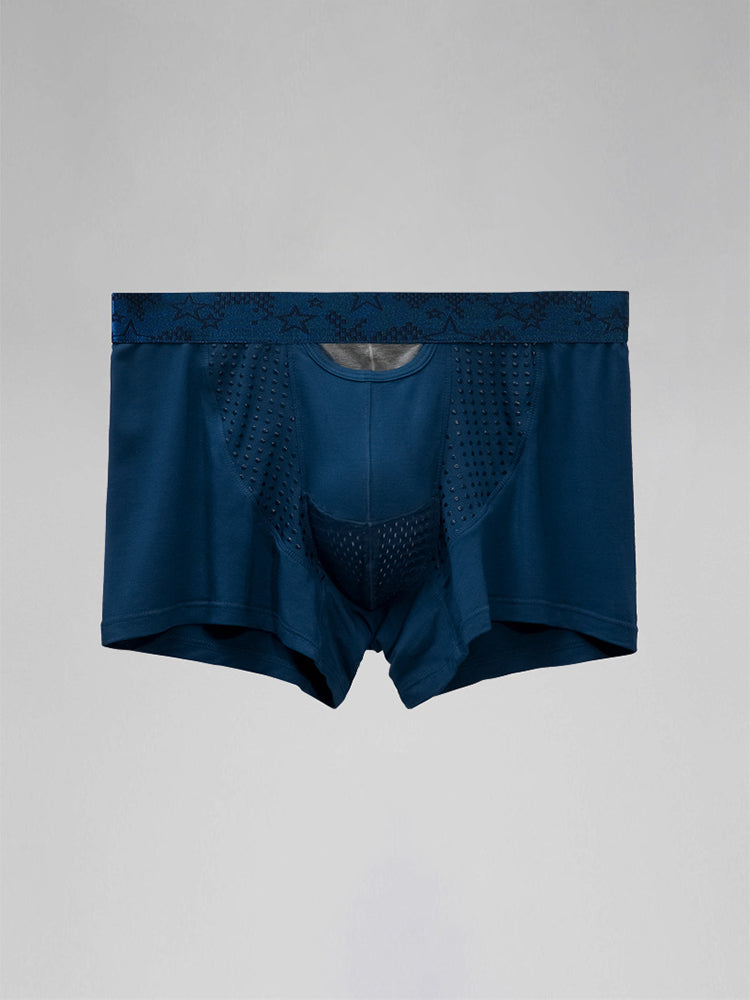 Men's Modal Dual Separate Pouch Trunks