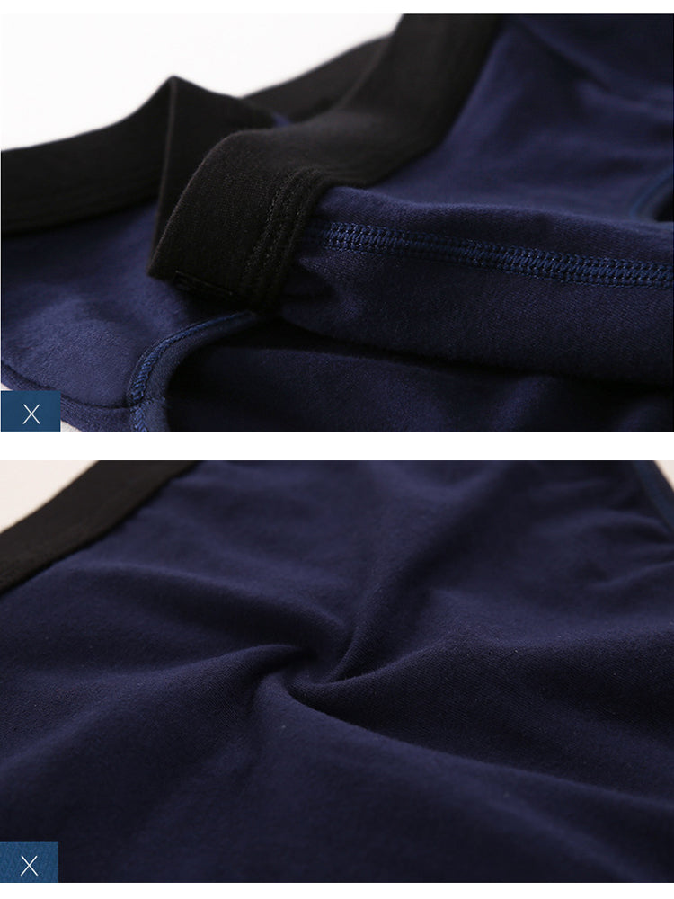 4 Pack Cotton Support U Convex Pouch Briefs