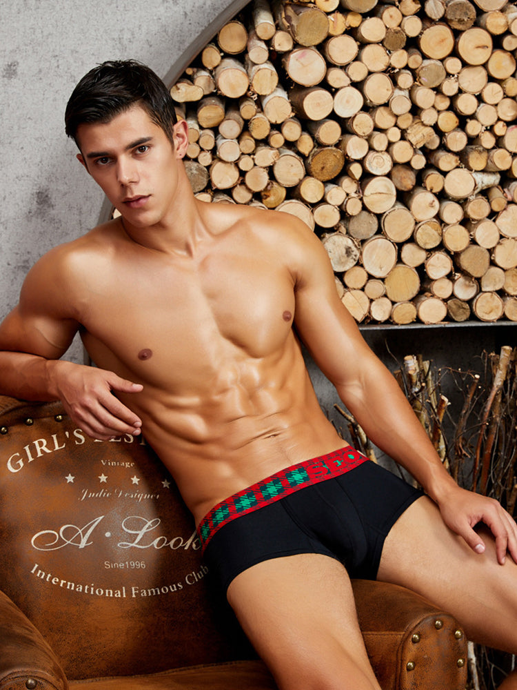 Men's Support Pouch Underwear For Christmas